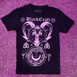 Men's Black Graphic T-Shirt